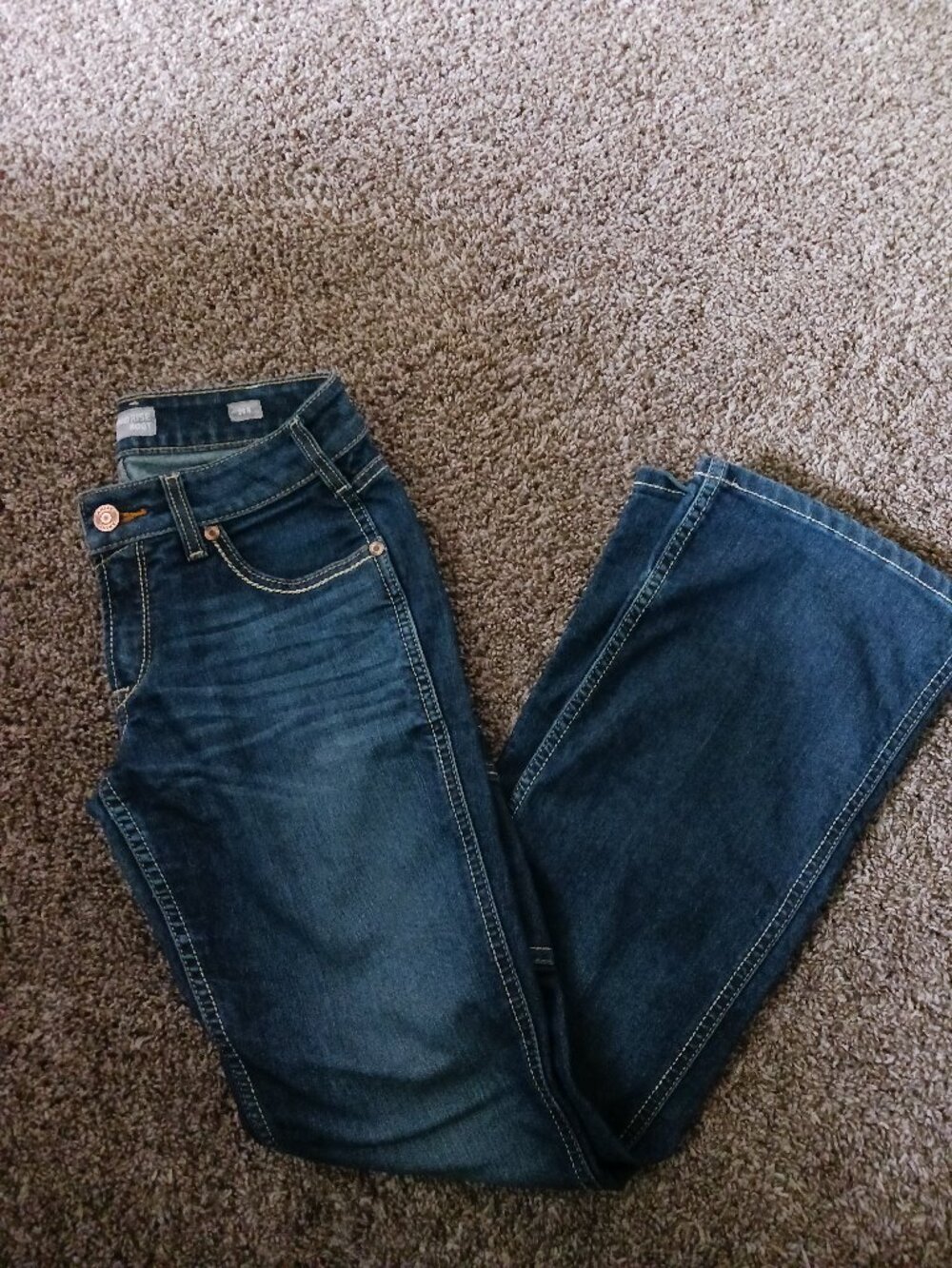 Ariat Women's Rebar mid rise bootcut jeans 28R